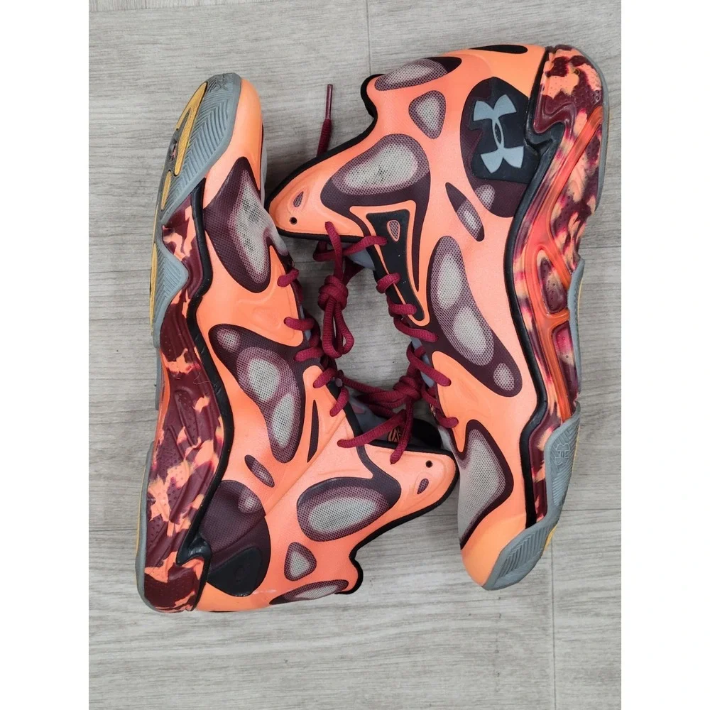 Under Armour Micro G Anatomix Spawn Elite 24 Team Coney Island PE Size 12